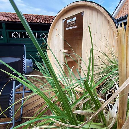 Ferien Im Wangerland Ferienwohnung Leuchtturm Minsen Schillig Hund Pool Sauna Norderaltendeich Exterior foto