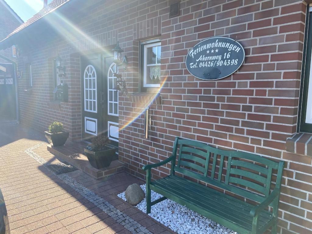Ferien Im Wangerland Ferienwohnung Leuchtturm Minsen Schillig Hund Pool Sauna Norderaltendeich Exterior foto