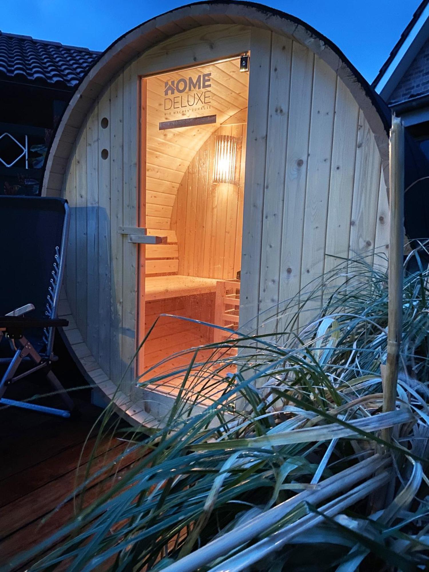 Ferien Im Wangerland Ferienwohnung Leuchtturm Minsen Schillig Hund Pool Sauna Norderaltendeich Exterior foto