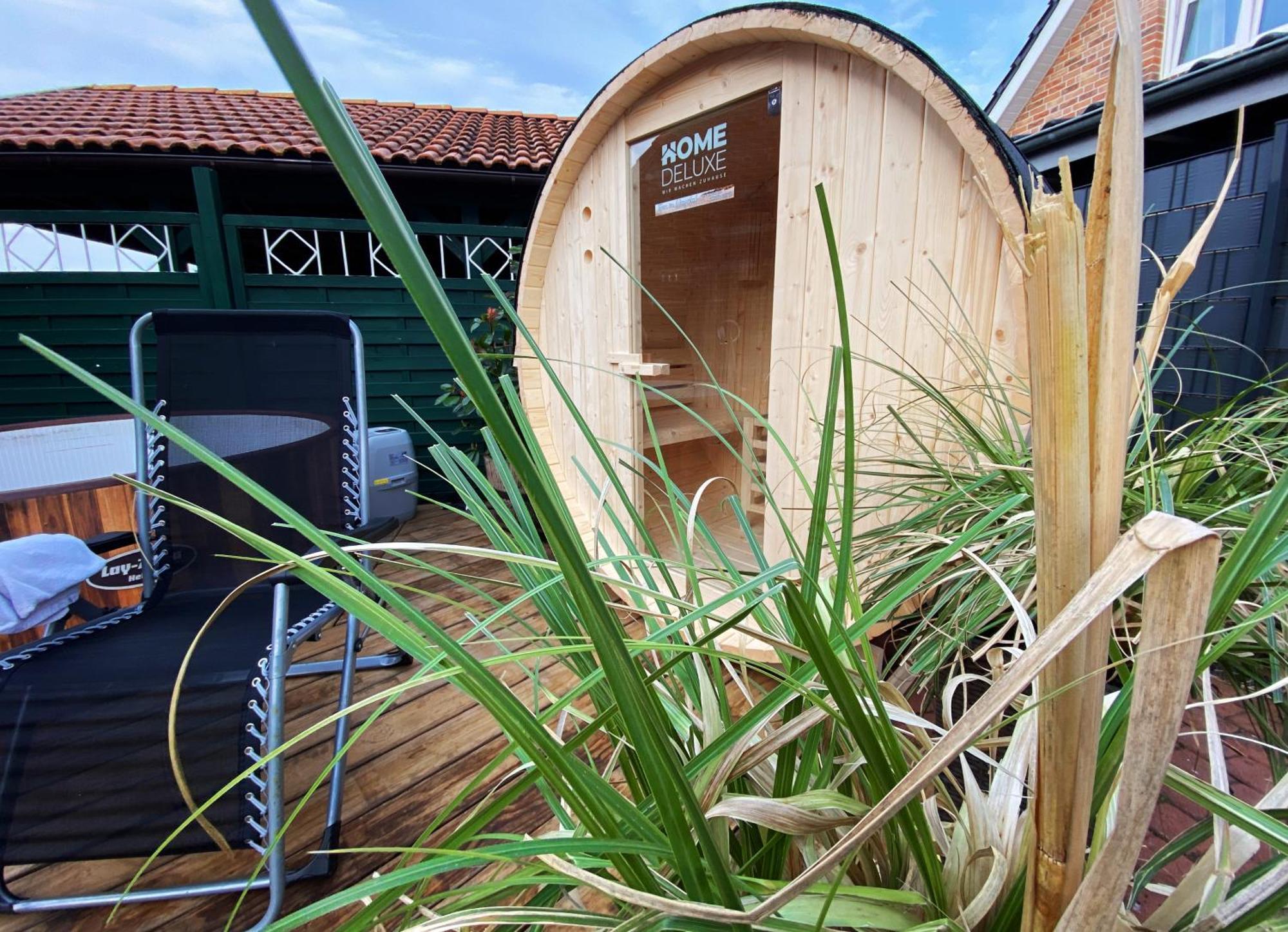 Ferien Im Wangerland Ferienwohnung Leuchtturm Minsen Schillig Hund Pool Sauna Norderaltendeich Exterior foto